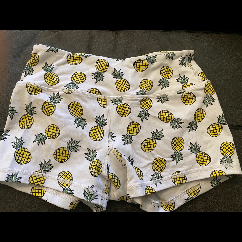 Savage Barbell Pineapple Workout Shorts